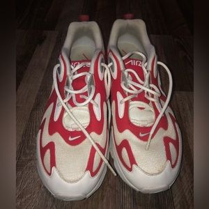 Nike AirMax 200 White/University Red shoes 🔴⚪️